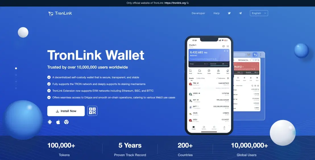 Download and Install TronLink