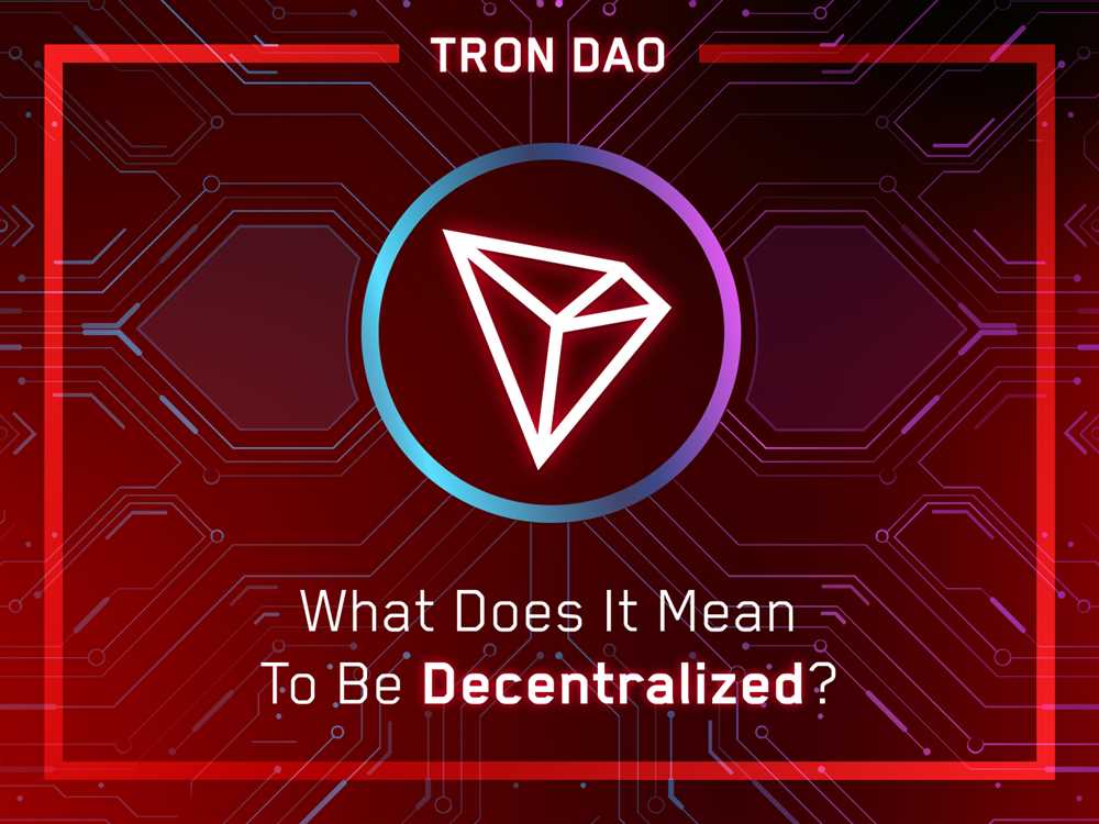 Exploring the Decentralized Network of Tron