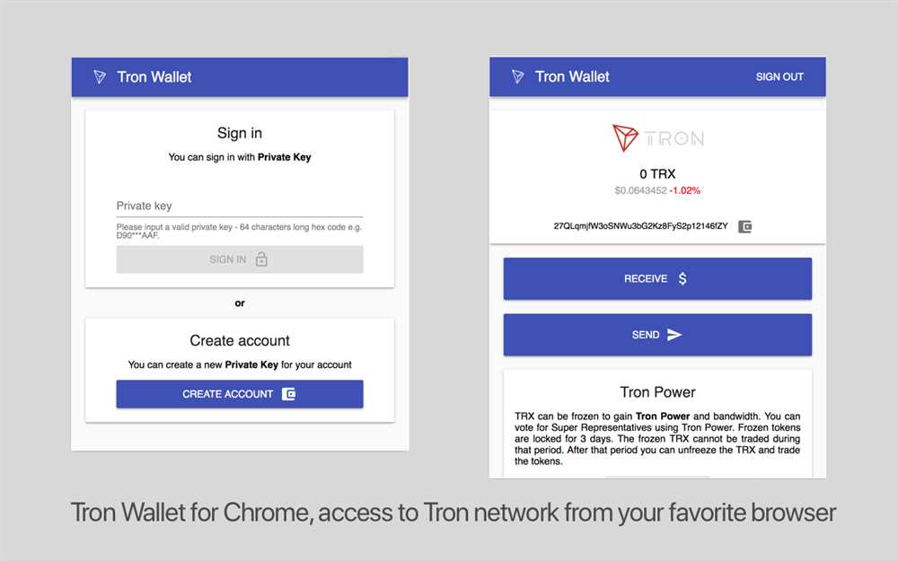 What is Tron Wallet Chrome?