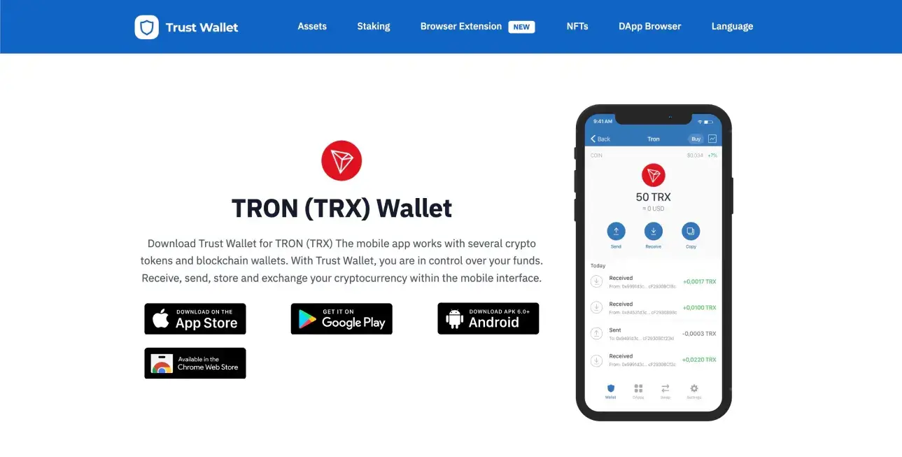 Step 4: Connect to the Tron Network