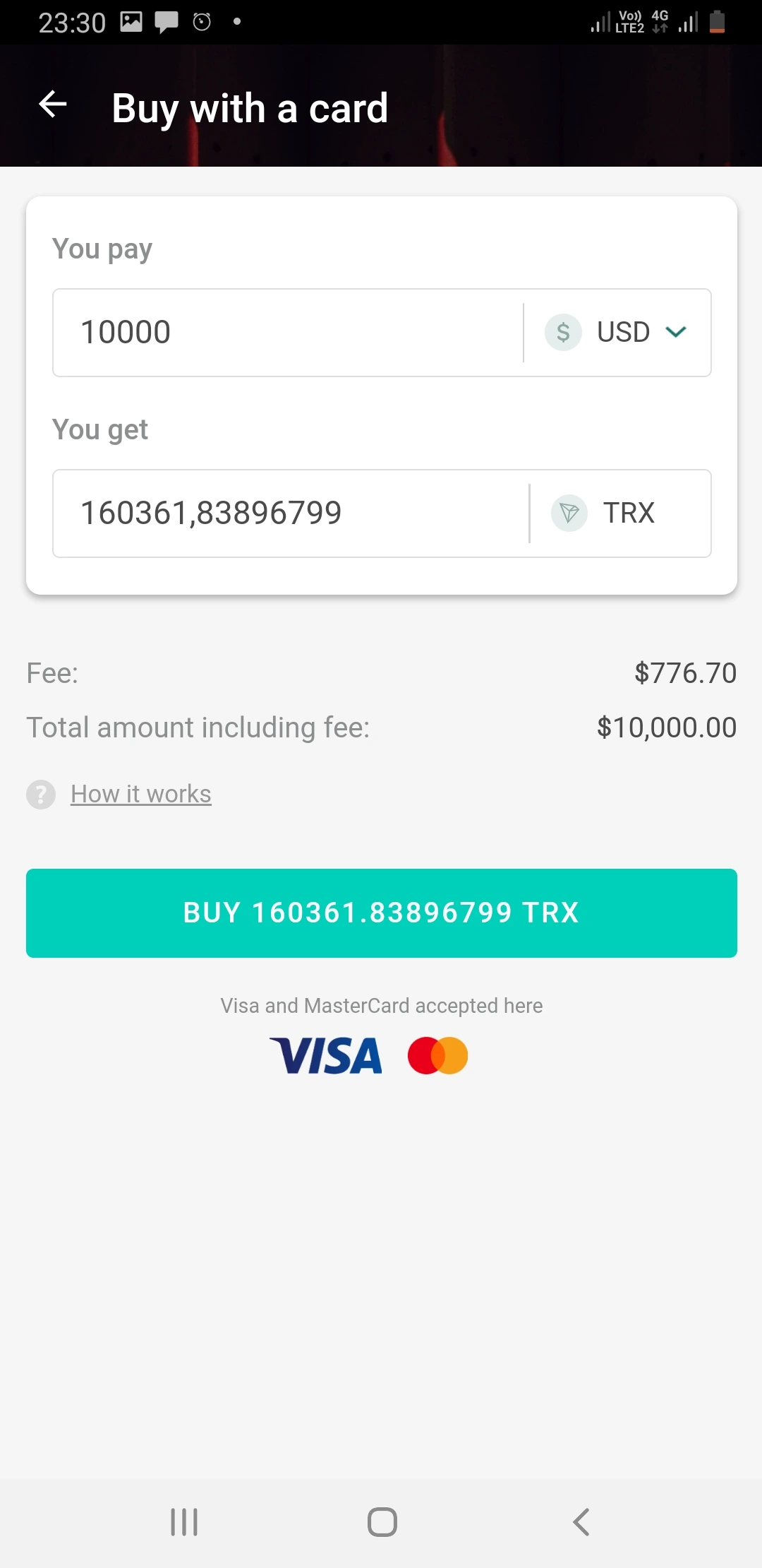 Why Buy Tron with Your Debit Card?
