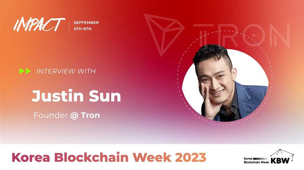 Justin Sun’s vision for Tron is revolutionizing the future of blockchain technology.