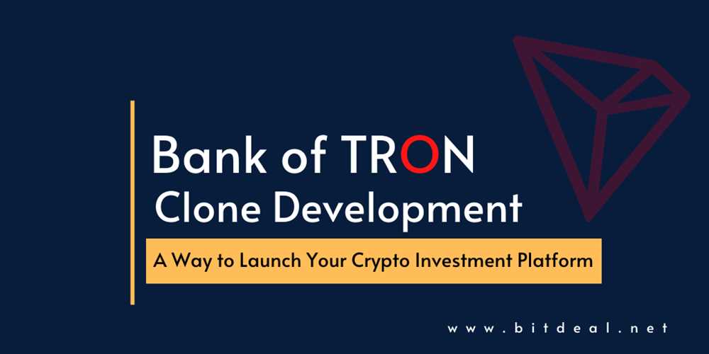 Benefits of Using Your Bank Account for Tron Investment