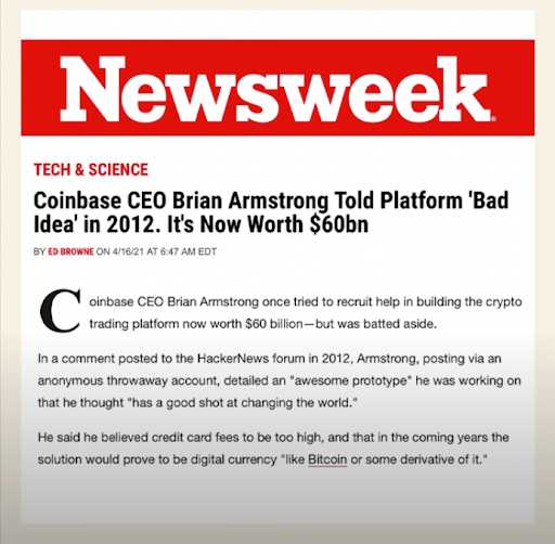 Analysis of Brian Armstrong’s Leadership and its Influence on the Success of Coinbase