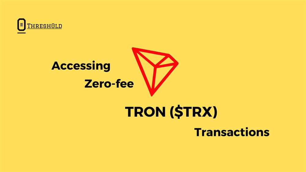 Tips for optimizing your Tron transactions and minimizing fees
