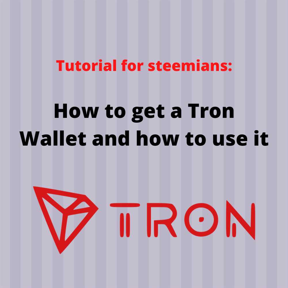 Getting Started with the Tron Wallet Extension